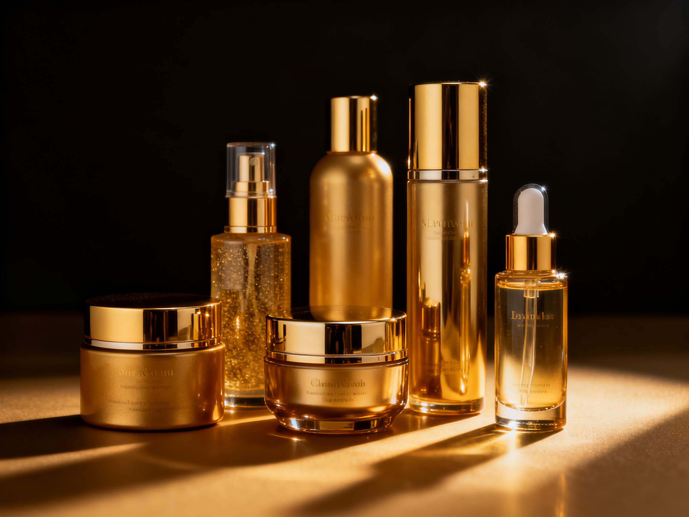Luxury Gold Skincare OEM ODM